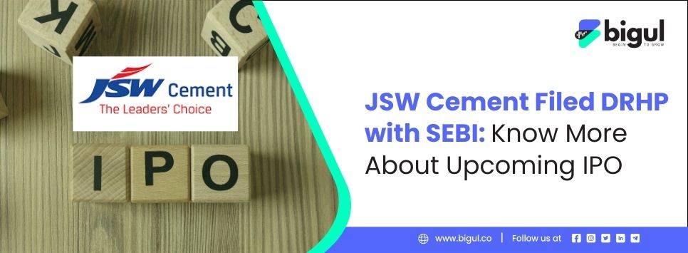 JSW Cement IPO DRHP